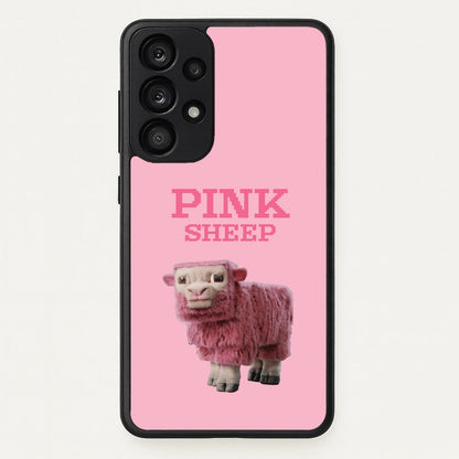 Pink Sheep  - Minecraft Phone Case for Galaxy A53