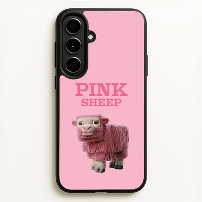 Pink Sheep  - Minecraft Phone Case for Galaxy A56