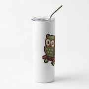 Mining Owl Skinny Tumbler 2