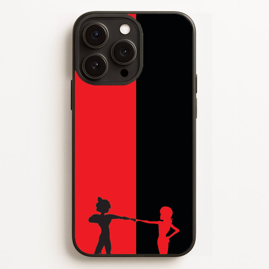 Red And Black  - Miraculous Phone Case for iPhone 16 Pro Max