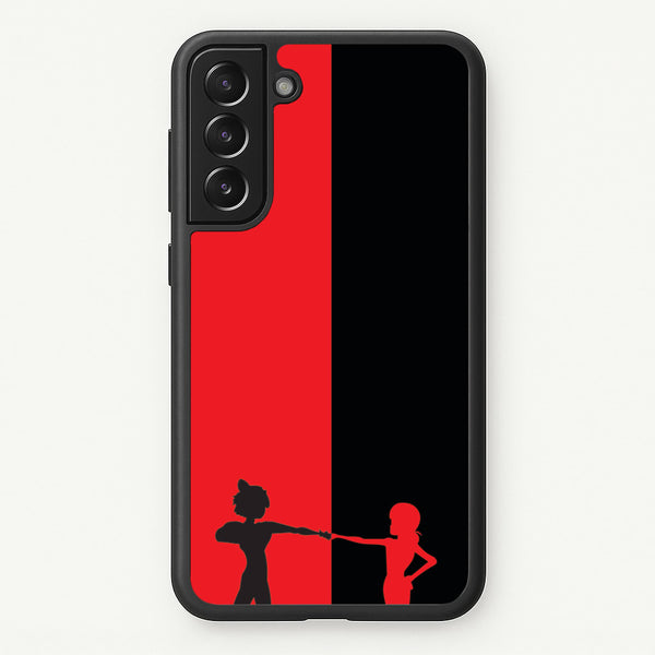 Red And Black  - Miraculous Phone Case for Galaxy S21 Plus