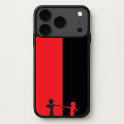 Red And Black Phone Case for iPhone 17 Pro Max
