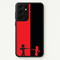 Red And Black  - Miraculous Phone Case for Galaxy S21 Ultra
