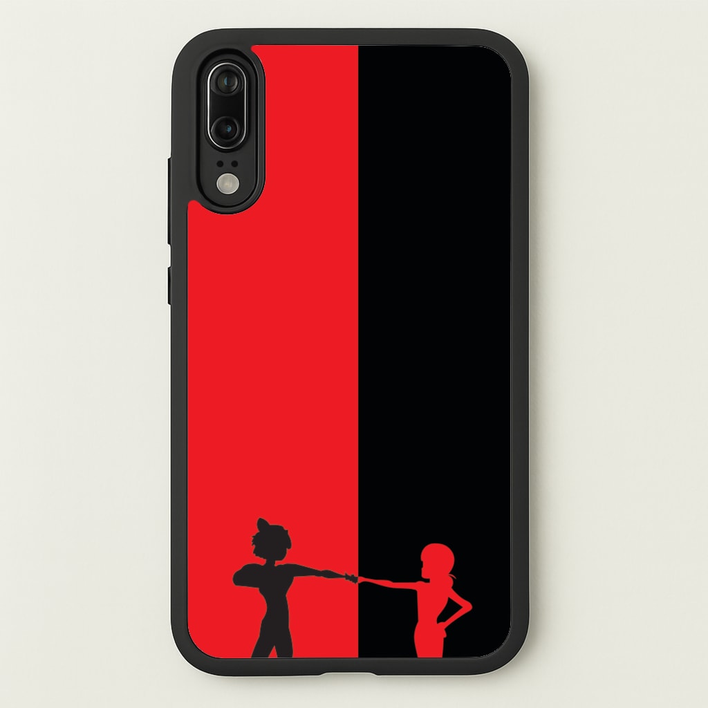 Red And Black  - Miraculous Phone Case for Huawei P20
