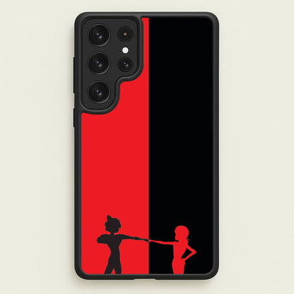 Red And Black  - Miraculous Phone Case for Galaxy S22 Ultra