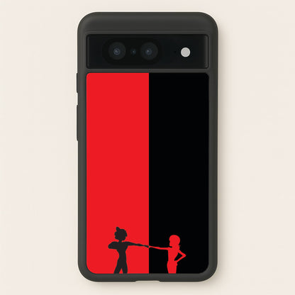 Red And Black  - Miraculous Phone Case for Google Pixel 8