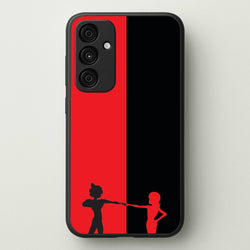 Red And Black  - Miraculous Phone Case for Galaxy A35