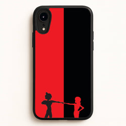 Red And Black  - Miraculous Phone Case for iPhone XR