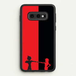 Red And Black  - Miraculous Phone Case for Galaxy S10e
