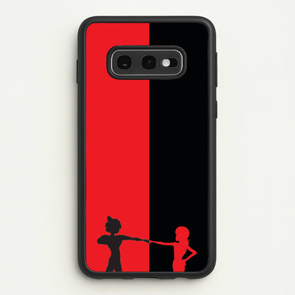 Red And Black  - Miraculous Phone Case for Galaxy S10e