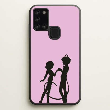 Ladybug And Cat Noir  - Miraculous Phone Case for Galaxy A21s
