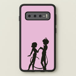 Ladybug And Cat Noir  - Miraculous Phone Case for Galaxy S10 Plus