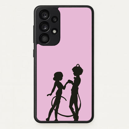 Ladybug And Cat Noir  - Miraculous Phone Case for Galaxy A53