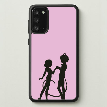 Ladybug And Cat Noir  - Miraculous Phone Case for Galaxy Note 20