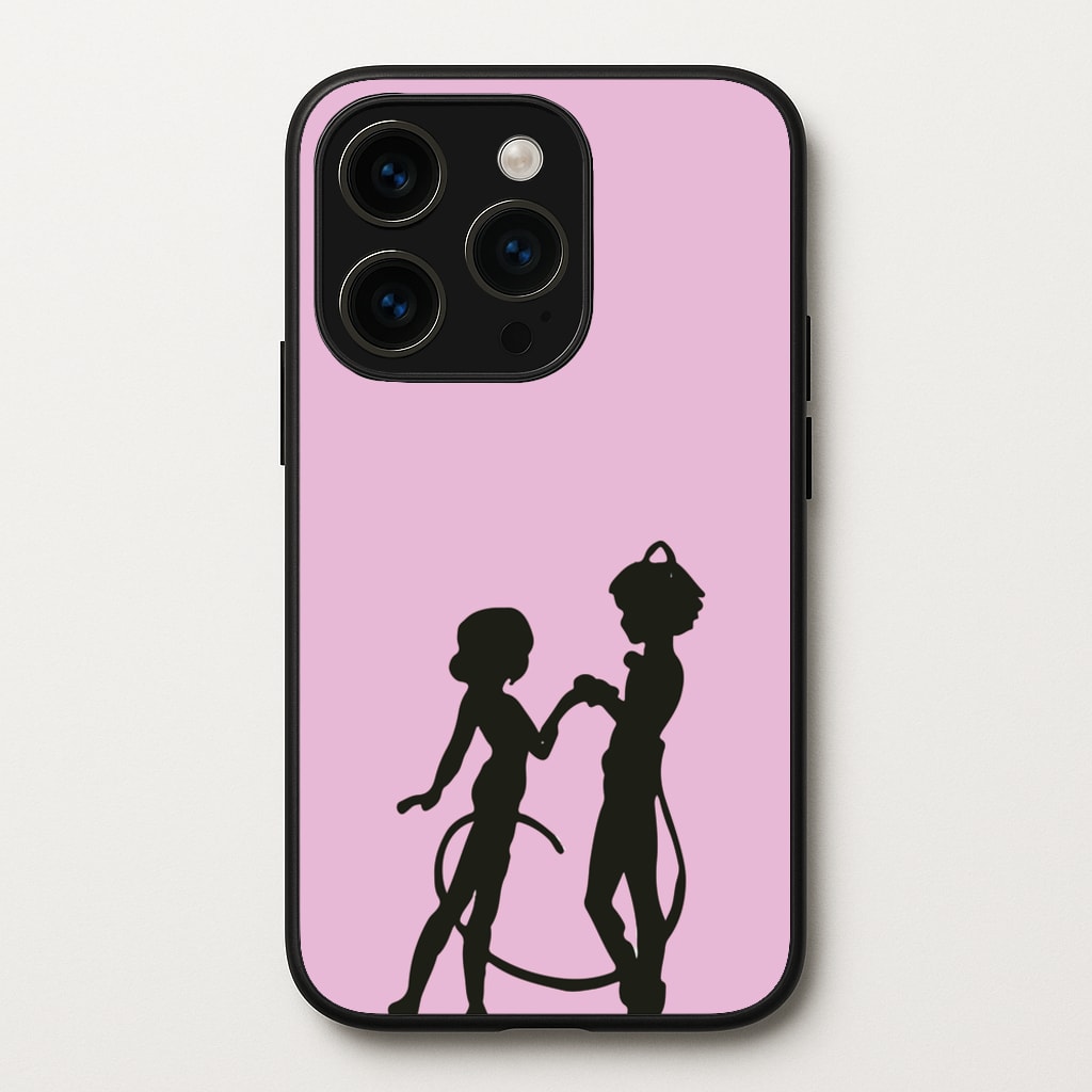 Ladybug And Cat Noir  - Miraculous Phone Case for iPhone 15 Pro