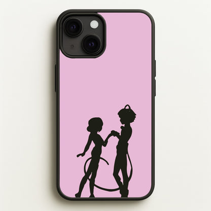 Ladybug And Cat Noir  - Miraculous Phone Case for iPhone 13