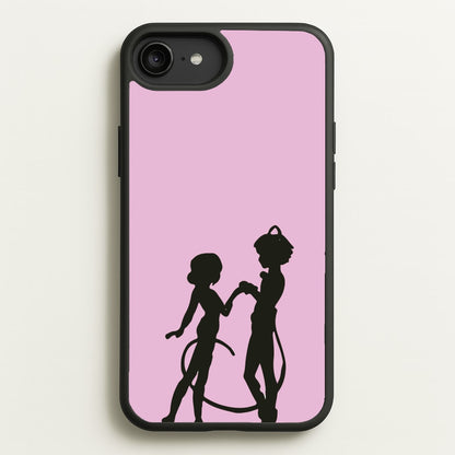 Ladybug And Cat Noir  - Miraculous Phone Case for iPhone 6 Plus / 7 Plus / 8 Plus