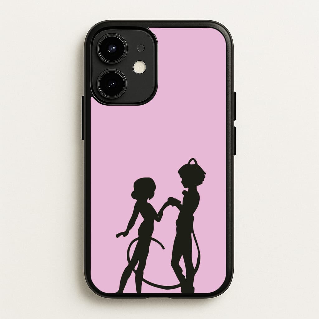 Ladybug And Cat Noir  - Miraculous Phone Case for iPhone 12 Mini