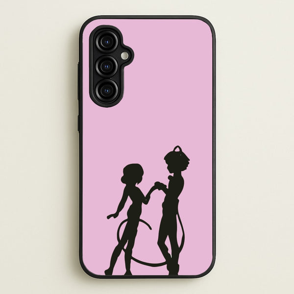Ladybug And Cat Noir  - Miraculous Phone Case for Galaxy A54