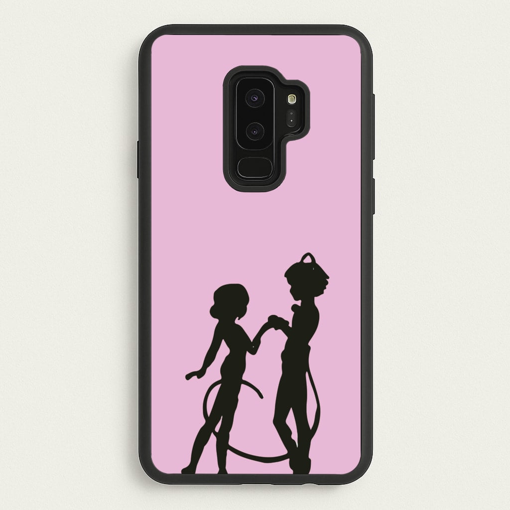 Ladybug And Cat Noir  - Miraculous Phone Case for Galaxy S9 Plus