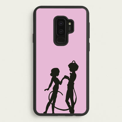 Ladybug And Cat Noir  - Miraculous Phone Case for Galaxy S9 Plus