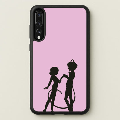 Ladybug And Cat Noir  - Miraculous Phone Case for Huawei P20 Pro
