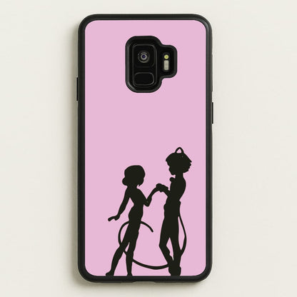 Ladybug And Cat Noir  - Miraculous Phone Case for Galaxy S9