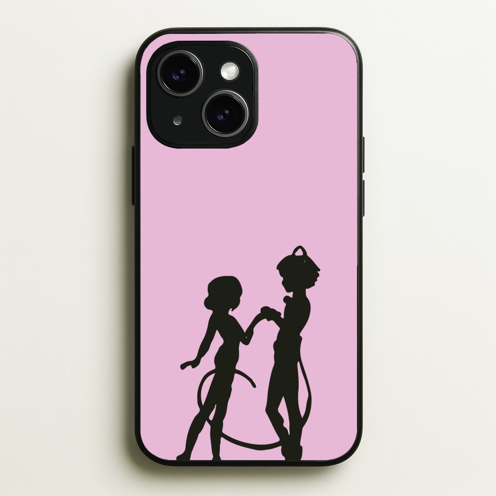 Ladybug And Cat Noir  - Miraculous Phone Case for iPhone 14