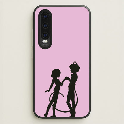 Ladybug And Cat Noir  - Miraculous Phone Case for Huawei P30