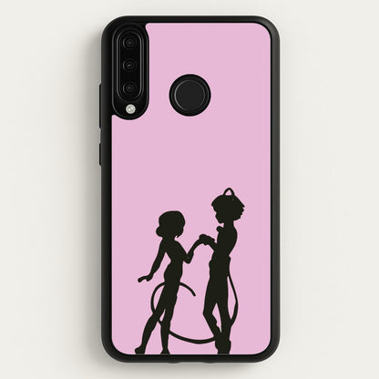 Ladybug And Cat Noir  - Miraculous Phone Case for Huawei P30 Lite