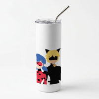 Red And Blue Skinny Tumbler