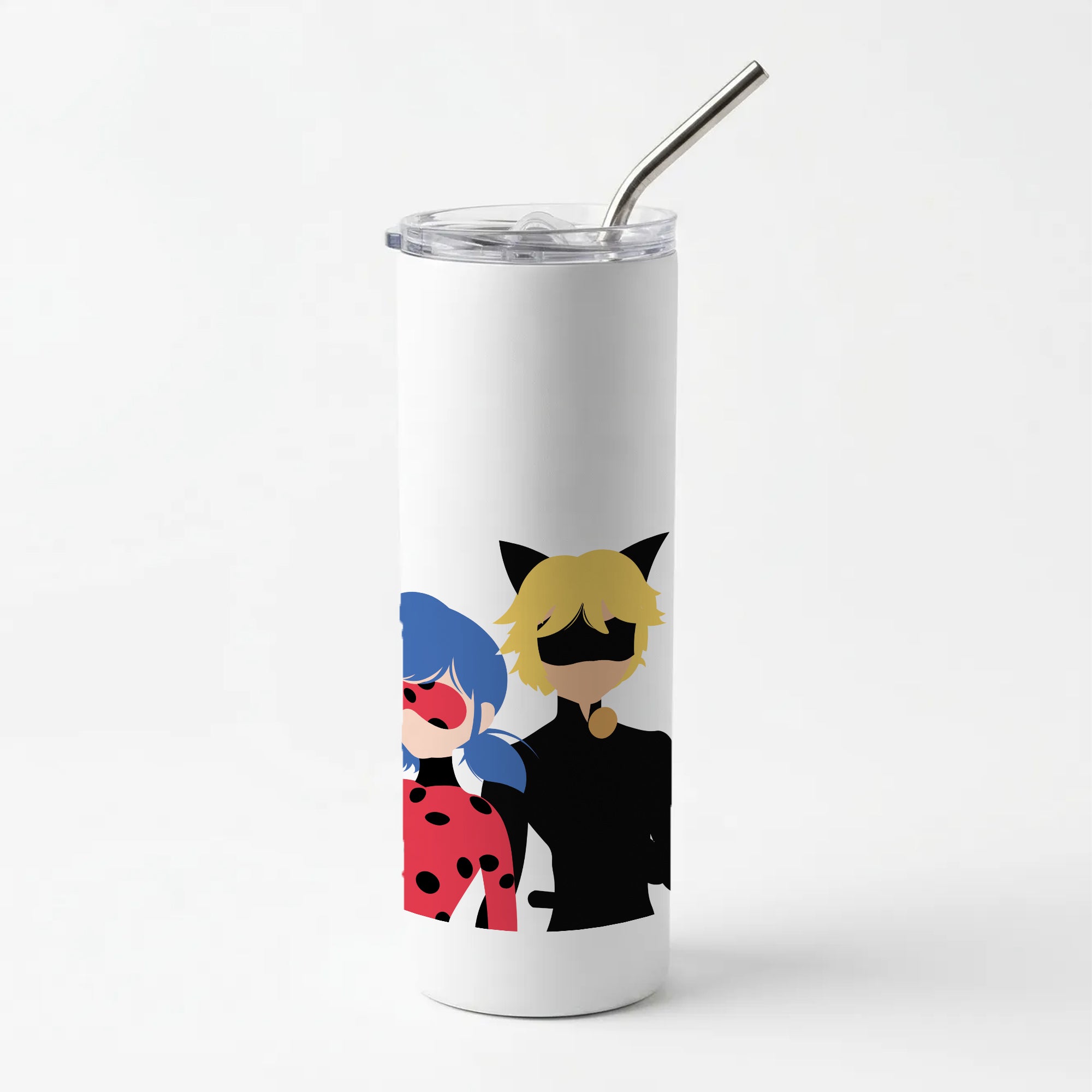 Red And Blue Skinny Tumbler