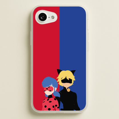 Red And Blue  - Miraculous Phone Case for iPhone 16e