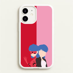 Marinette And Ladybug  - Miraculous Phone Case for iPhone 12 / 12 Pro
