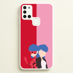 Marinette And Ladybug  - Miraculous Phone Case for Galaxy A21s