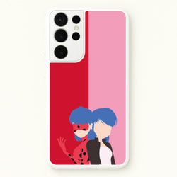 Marinette And Ladybug  - Miraculous Phone Case for Galaxy S21 Ultra