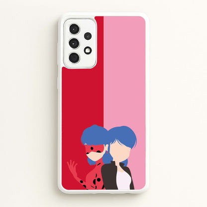 Marinette And Ladybug  - Miraculous Phone Case for Galaxy A52 / A52s