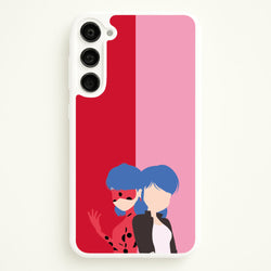 Marinette And Ladybug  - Miraculous Phone Case for Galaxy S23