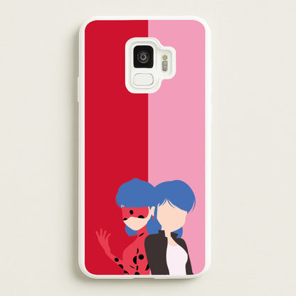 Marinette And Ladybug  - Miraculous Phone Case for Galaxy S9