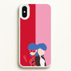 Marinette And Ladybug  - Miraculous Phone Case for iPhone XS Max
