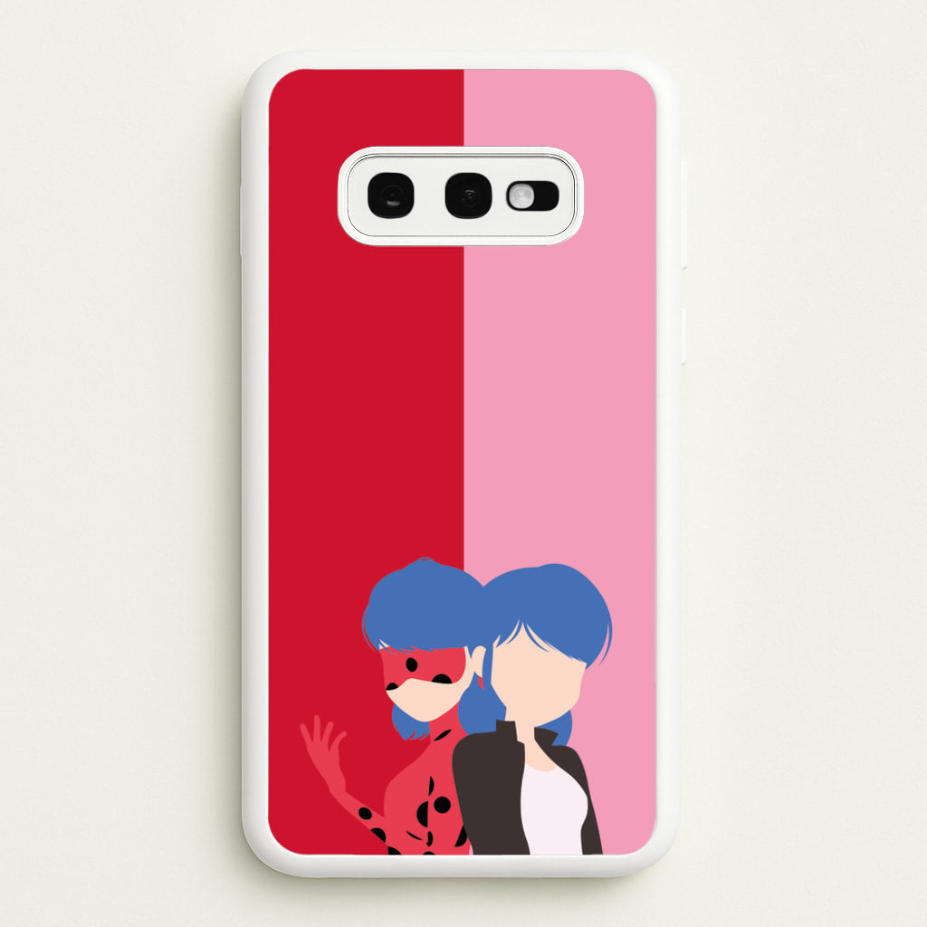 Marinette And Ladybug  - Miraculous Phone Case for Galaxy S10e
