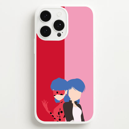 Marinette And Ladybug  - Miraculous Phone Case for iPhone 13 Pro Max