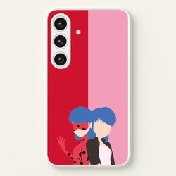 Marinette And Ladybug  - Miraculous Phone Case for Galaxy S25