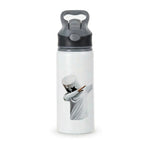 White Helmet DJ Dab Active Water Bottle - Black