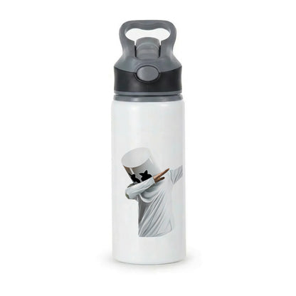 White Helmet DJ Dab Active Water Bottle - Black