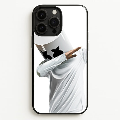 White Helmet DJ Dab  - Marshmello Phone Case for iPhone 13 Pro Max