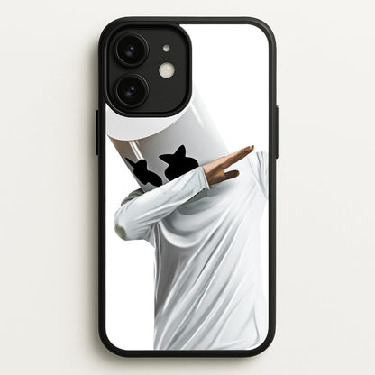 White Helmet DJ Dab  - Marshmello Phone Case for iPhone 11