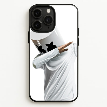 White Helmet DJ Dab  - Marshmello Phone Case for iPhone 11 Pro