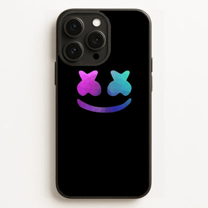 Black White Helmet DJ  - Marshmello Phone Case for iPhone 16 Pro Max