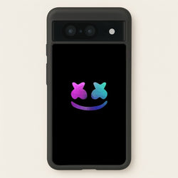 Black White Helmet DJ  - Marshmello Phone Case for Google Pixel 8